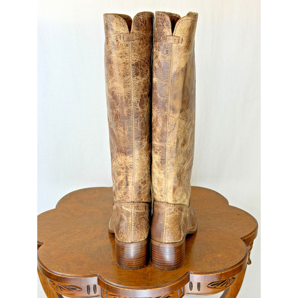 NIB Diba True Week Day 17" Tall Distressed Leather Riding Boot Womens 9.5 #0316 - Picture 4 of 11